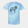 Multi-Color Spiral Tie-Dyed T-Shirt Thumbnail