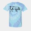 Multi-Color Spiral Tie-Dyed T-Shirt Thumbnail