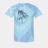 Multi-Color Spiral Tie-Dyed T-Shirt Thumbnail