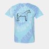 Multi-Color Spiral Tie-Dyed T-Shirt Thumbnail