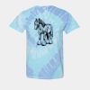 Multi-Color Spiral Tie-Dyed T-Shirt Thumbnail