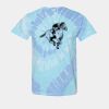 Multi-Color Spiral Tie-Dyed T-Shirt Thumbnail