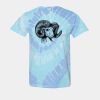 Multi-Color Spiral Tie-Dyed T-Shirt Thumbnail