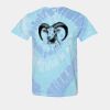 Multi-Color Spiral Tie-Dyed T-Shirt Thumbnail