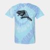 Multi-Color Spiral Tie-Dyed T-Shirt Thumbnail