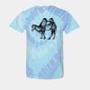 Multi-Color Spiral Tie-Dyed T-Shirt Thumbnail