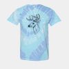 Multi-Color Spiral Tie-Dyed T-Shirt Thumbnail