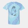 Multi-Color Spiral Tie-Dyed T-Shirt Thumbnail