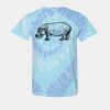 Multi-Color Spiral Tie-Dyed T-Shirt Thumbnail