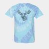 Multi-Color Spiral Tie-Dyed T-Shirt Thumbnail