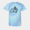 Multi-Color Spiral Tie-Dyed T-Shirt Thumbnail