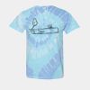 Multi-Color Spiral Tie-Dyed T-Shirt Thumbnail