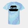 Multi-Color Spiral Tie-Dyed T-Shirt Thumbnail