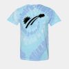 Multi-Color Spiral Tie-Dyed T-Shirt Thumbnail