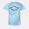 Multi-Color Spiral Tie-Dyed T-Shirt Thumbnail