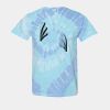 Multi-Color Spiral Tie-Dyed T-Shirt Thumbnail