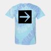 Multi-Color Spiral Tie-Dyed T-Shirt Thumbnail