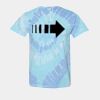 Multi-Color Spiral Tie-Dyed T-Shirt Thumbnail