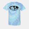 Multi-Color Spiral Tie-Dyed T-Shirt Thumbnail