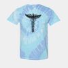 Multi-Color Spiral Tie-Dyed T-Shirt Thumbnail