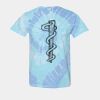 Multi-Color Spiral Tie-Dyed T-Shirt Thumbnail