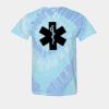 Multi-Color Spiral Tie-Dyed T-Shirt Thumbnail