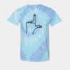 Multi-Color Spiral Tie-Dyed T-Shirt Thumbnail