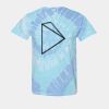 Multi-Color Spiral Tie-Dyed T-Shirt Thumbnail