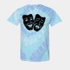 Multi-Color Spiral Tie-Dyed T-Shirt Thumbnail