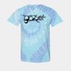 Multi-Color Spiral Tie-Dyed T-Shirt Thumbnail