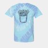 Multi-Color Spiral Tie-Dyed T-Shirt Thumbnail