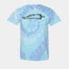 Multi-Color Spiral Tie-Dyed T-Shirt Thumbnail