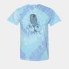 Multi-Color Spiral Tie-Dyed T-Shirt Thumbnail