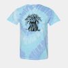 Multi-Color Spiral Tie-Dyed T-Shirt Thumbnail