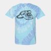 Multi-Color Spiral Tie-Dyed T-Shirt Thumbnail