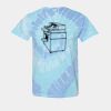 Multi-Color Spiral Tie-Dyed T-Shirt Thumbnail