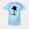 Multi-Color Spiral Tie-Dyed T-Shirt Thumbnail