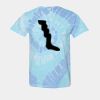 Multi-Color Spiral Tie-Dyed T-Shirt Thumbnail