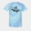 Multi-Color Spiral Tie-Dyed T-Shirt Thumbnail