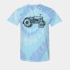 Multi-Color Spiral Tie-Dyed T-Shirt Thumbnail