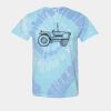 Multi-Color Spiral Tie-Dyed T-Shirt Thumbnail