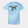 Multi-Color Spiral Tie-Dyed T-Shirt Thumbnail