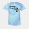 Multi-Color Spiral Tie-Dyed T-Shirt Thumbnail