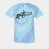 Multi-Color Spiral Tie-Dyed T-Shirt Thumbnail