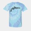 Multi-Color Spiral Tie-Dyed T-Shirt Thumbnail