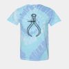 Multi-Color Spiral Tie-Dyed T-Shirt Thumbnail