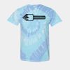 Multi-Color Spiral Tie-Dyed T-Shirt Thumbnail