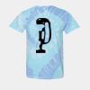 Multi-Color Spiral Tie-Dyed T-Shirt Thumbnail