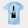 Multi-Color Spiral Tie-Dyed T-Shirt Thumbnail