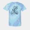 Multi-Color Spiral Tie-Dyed T-Shirt Thumbnail